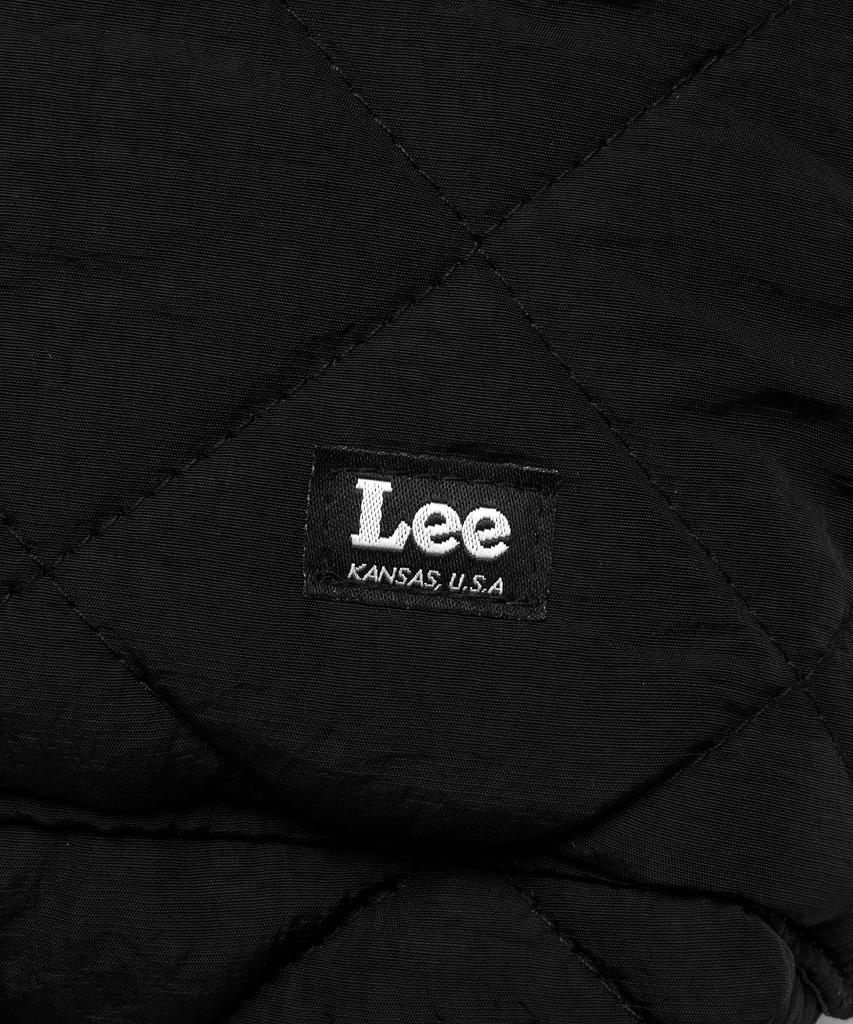 Lee Diamond Quilted Dual Pocket Helmet Bag Black