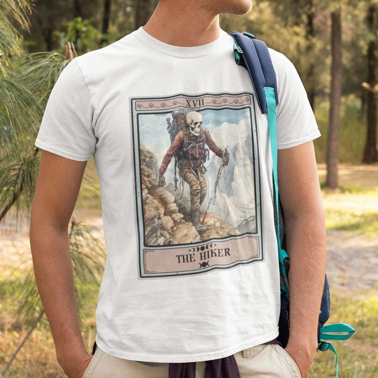 The Hiker Tarot Card Shirt 2XL