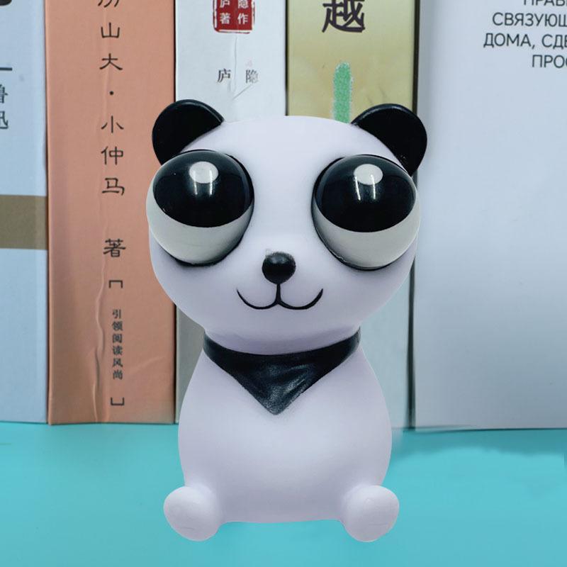 best seller Panda Squeezing Doll Gaze Pinching Music Relieving Stress Tool for Children's Stress Relief Toy