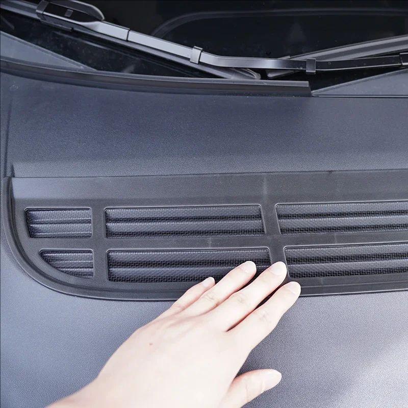 Pour Tesla Model Y Juniper 2025 2026 Grille d'aération intérieure Pare-chocs avant inférieur Filet anti-insectes YL Mesh Entrée d'air Cache anti-poussière