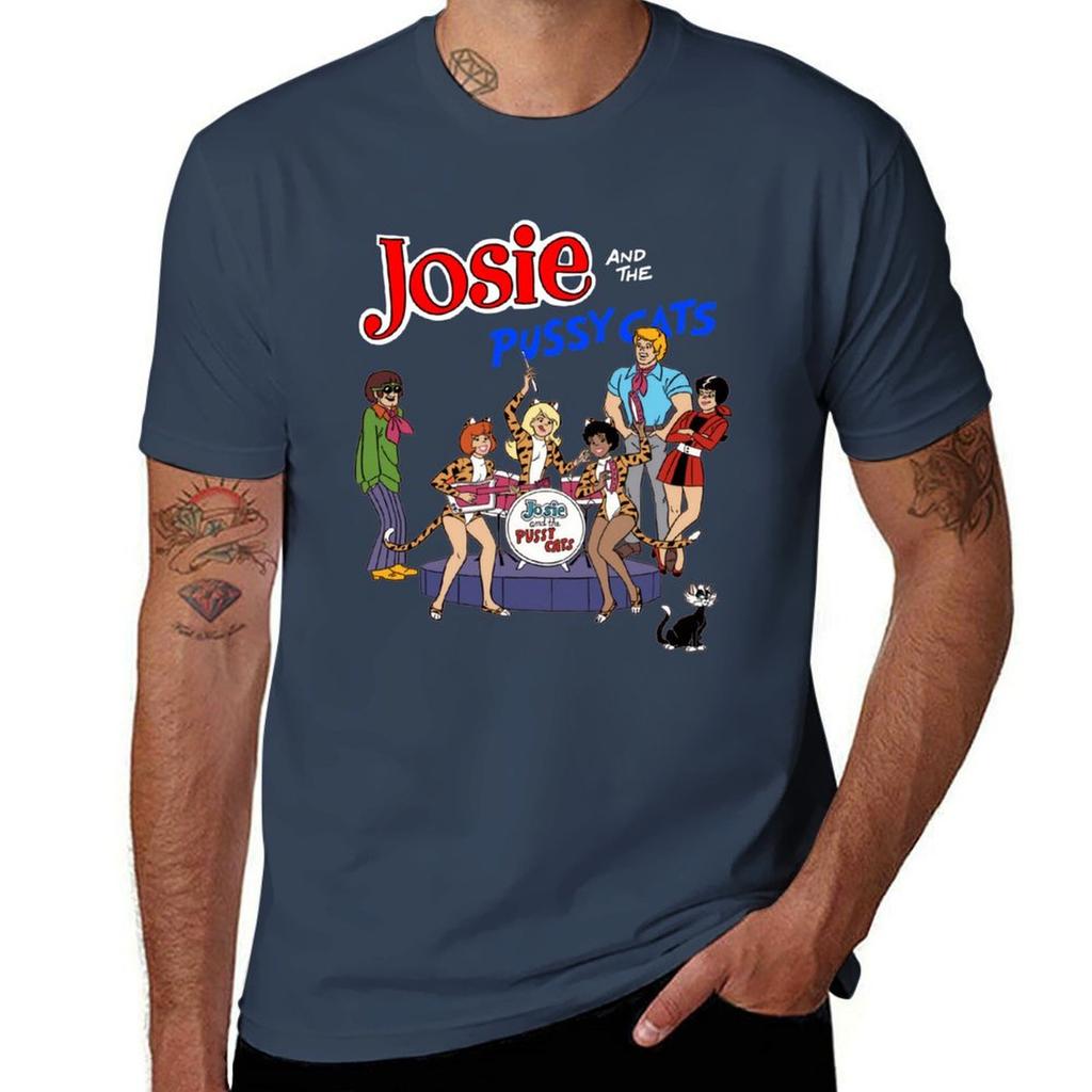 Josie Amp The Pussycats Ao Den Tshirt T Shirts For Unisex Cotton Soft Tshirt
