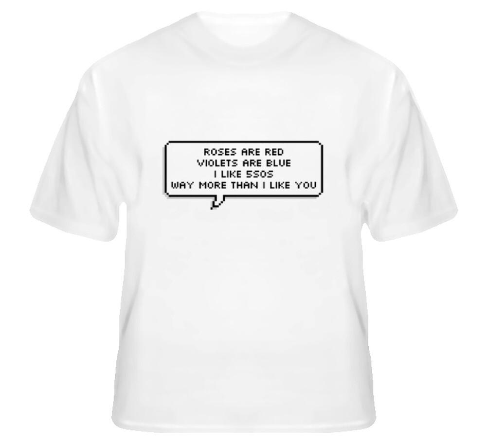 5 Seconds of Summer - I like 5SOS way more than I like you  T-shirt 3XL
