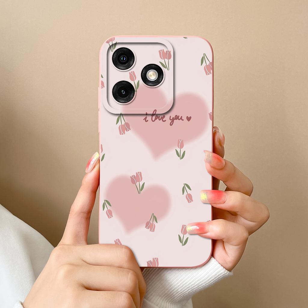 For Itel A50 A50C A70 A80 A18S Case Various Style Soft Liquid Silicone Back Covers Shockproof High Quality Lightweight Bumper