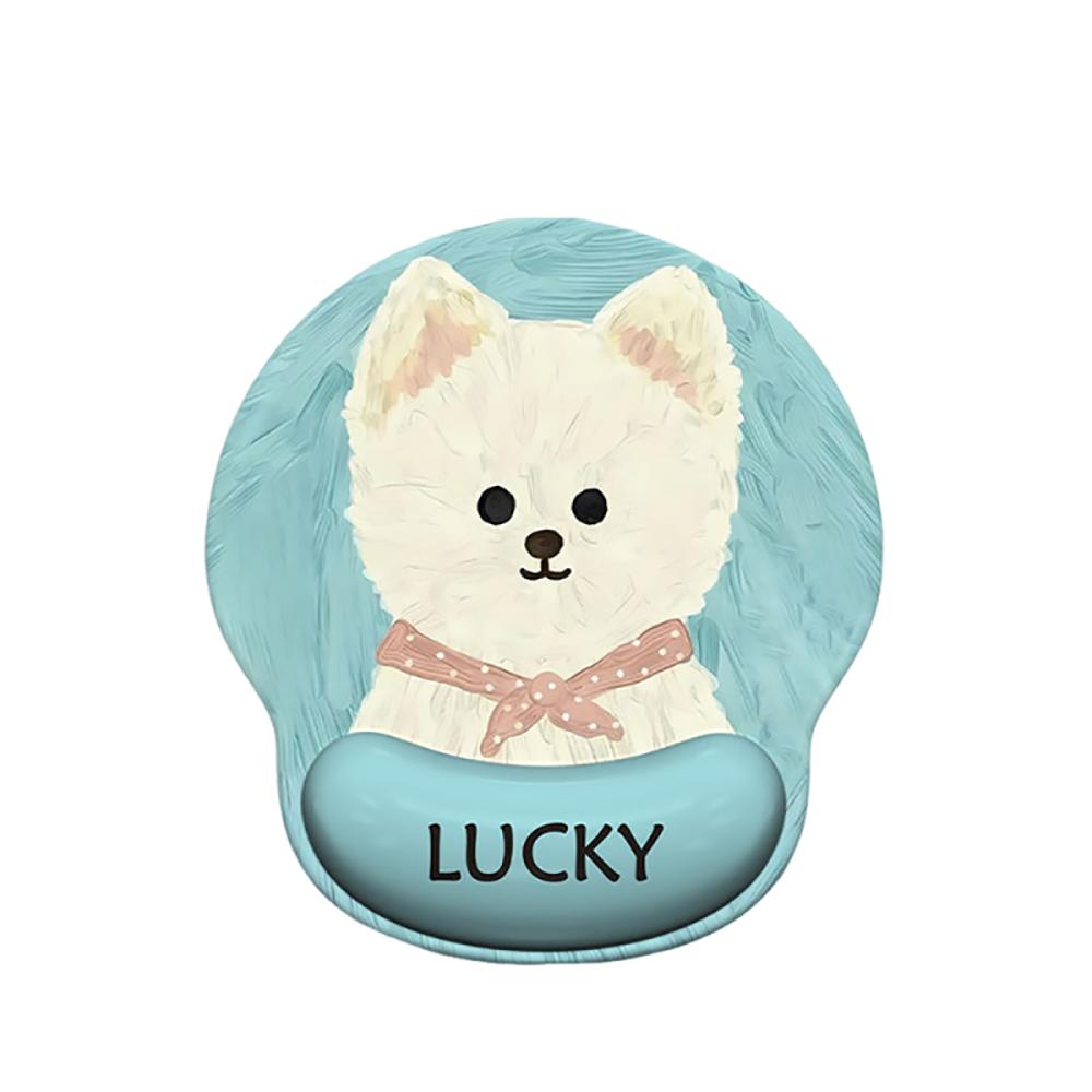 Cartoon Puppy Mouse Pad Rubber Gaming Mousepads Kawaii Mouse Mat  Desktop Setup