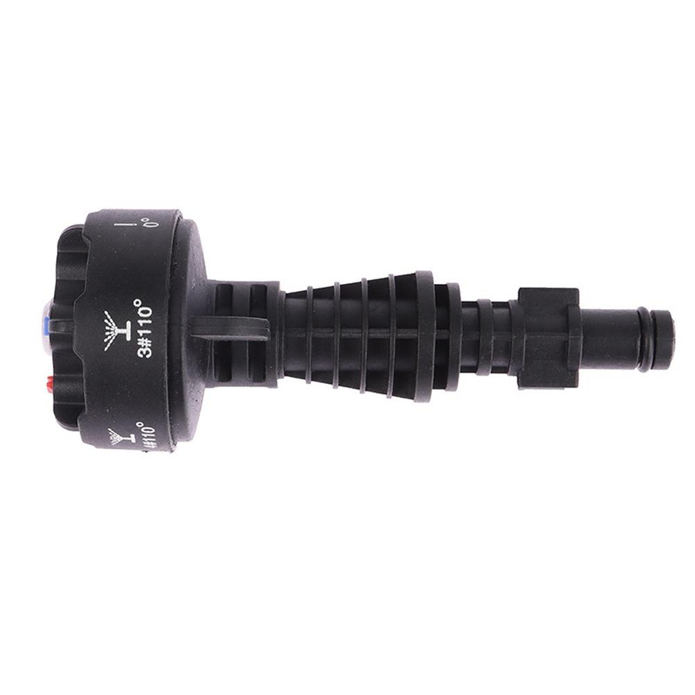 For Pressure Washer Car Washer Accessory 6in1 Pressure Nozzle For Car Cleaning Black Time Saving Cleaning Nozzle