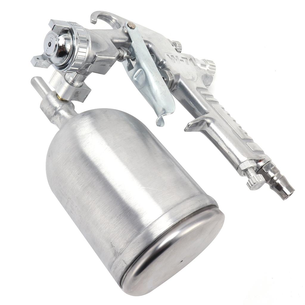 Paint Spray Gun Upper Pot Paint Sprayer Gravity Feed Air Spray Gun Pneumatic Tool for Household Use