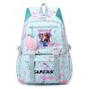 Anime K-Pop Demon Hunters Printed Backpack Large Capacity Bookbag Student Boy Girl Schoolbag Outdoor Large Capacity Waterproof Sport Laptop Travel Bag