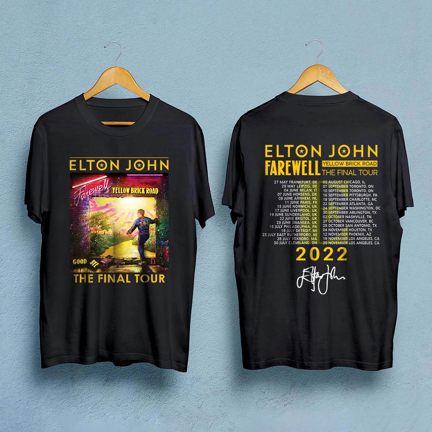Elton John Farewell Tour 2022 Shirt 4XL