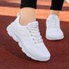 Spring and Autumn New Fly-woven Flat-bottomed Casual Sports Shoes Breathable Shoes Large Size Shoes