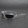 Y2K Avant-Garde Futuristic Sunglasses: Trendy Millennium Outdoor Sports Glasses
