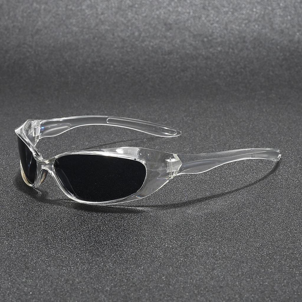 Y2K Avant-Garde Futuristic Sunglasses: Trendy Millennium Outdoor Sports Glasses