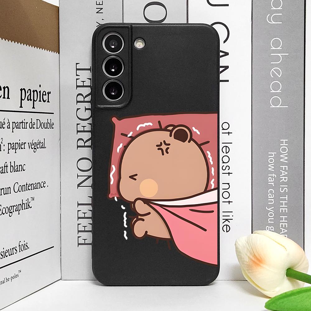 

Cute DUDU BUBU Couple Phone Case for Samsung Galaxy A55 A54 A53 A52 A51 A70 A31 A32 A13 4G 5G Soft Cover Creative Cartoon Fundas For Samsung A13 4G