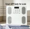 Smart Bluetooth Body Fat Scale with Rechargeable Battery for Home