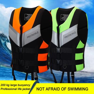 Kamizelka ratunkowa neoprenowa wyporność dryfowanie kajak kamizelka ratunkowa regulowana klamra dorośli surfing sporty wodne pływanie ratownictwo kamizelka ratunkowa