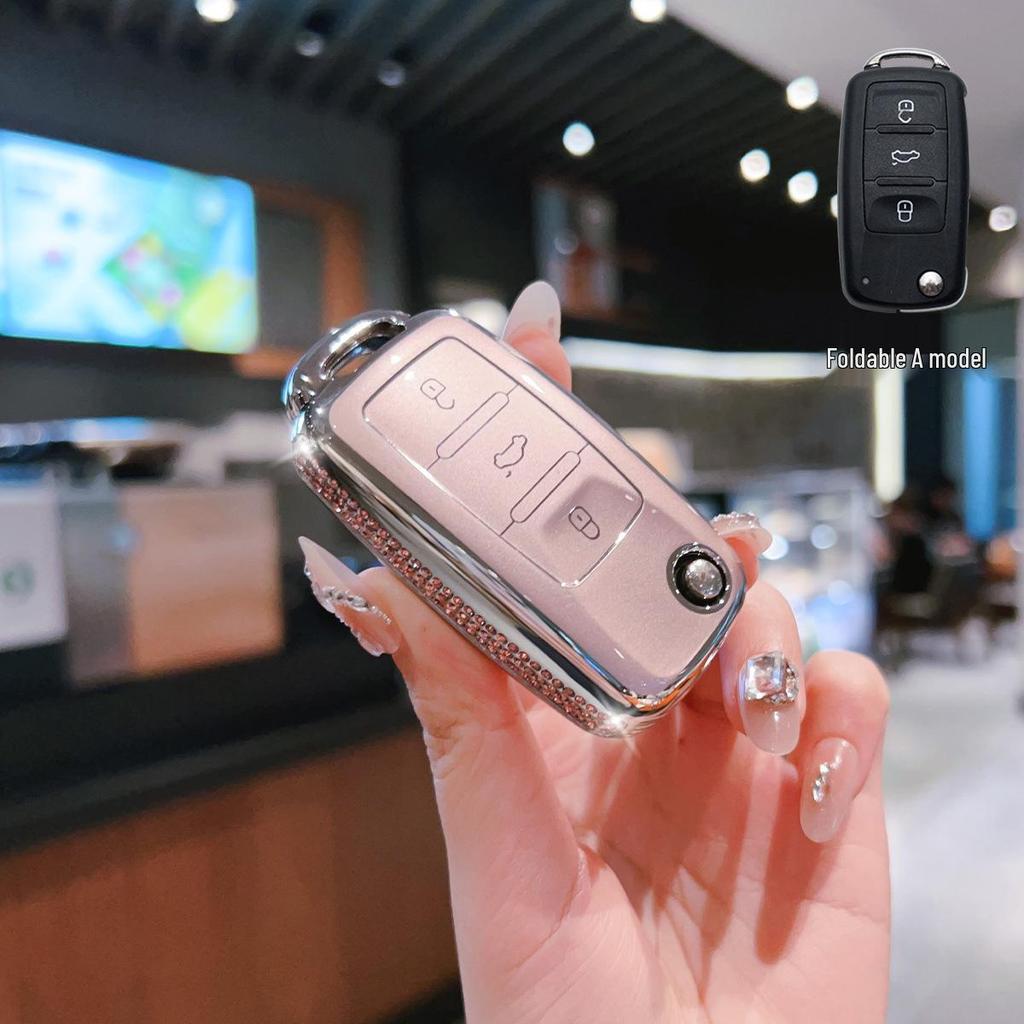 Volkswagen Key Cover for Passat, Sagitar, Lavida, Magotan, Tayron, T-Cross, Teramont, Bora Models.