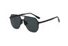 KAJILA 2026 Men's Polarized Retro Square Sunglasses with Double Bridge