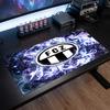 FC Zürich Theme Pattern Mouse Pad, Soccer Logo Design XXL Gaming Desk Mat Non-Slip Computer Mouse Pad