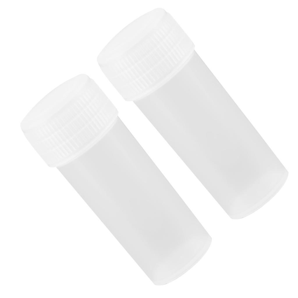 50 Pcs 5ml Volume Plastic Sample Bottles Small Storage Container