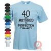 40th Birthday T-shirt Celebration Present Gift Funny Forty Years Old