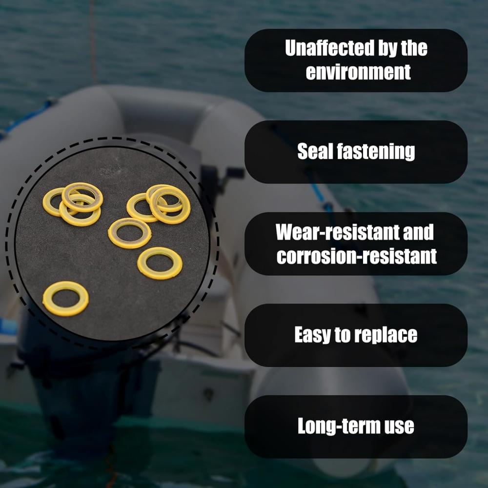 Ablassschrauben-Dichtring 10 Stück für MerCruiser Mercury 26-8M0204693