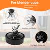 For Ninja Replacement Parts 7 Fins Extractor Blades and 24OZ Ninja Blender Cup with Sealing Lid,for Nutri Ninja Auto IQ