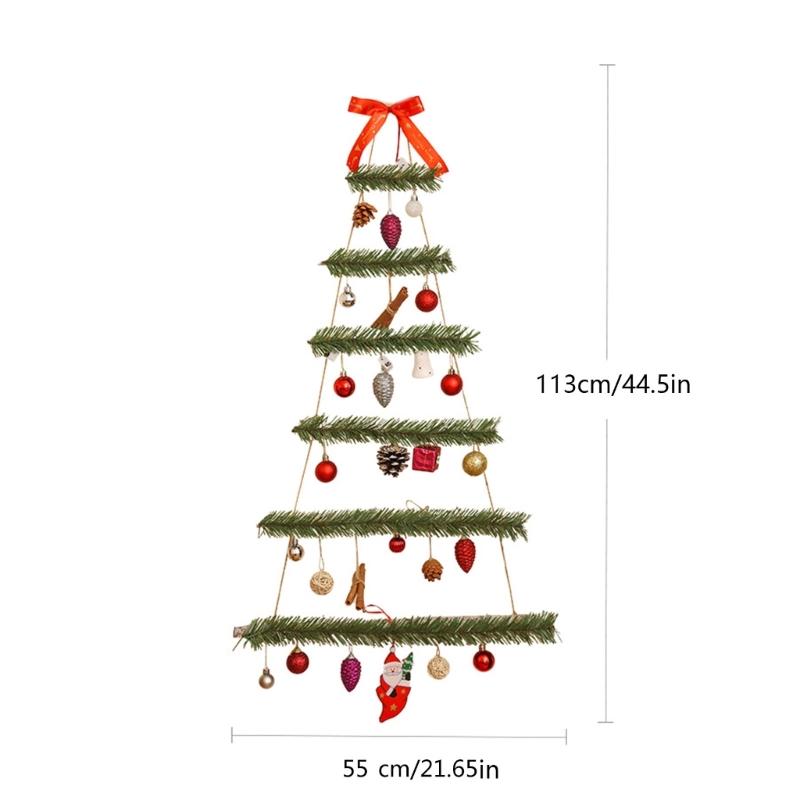 Reusable Wall Mounted Christmas Tree Environmentally Friendly Decoration Christmas Tree Ornaments DIY
