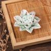 Ceramic Incense Burner Lotus Incense Stick Holder Ceramics Nasturtium Sandalwood Incense Burner For Home Office Decoration
