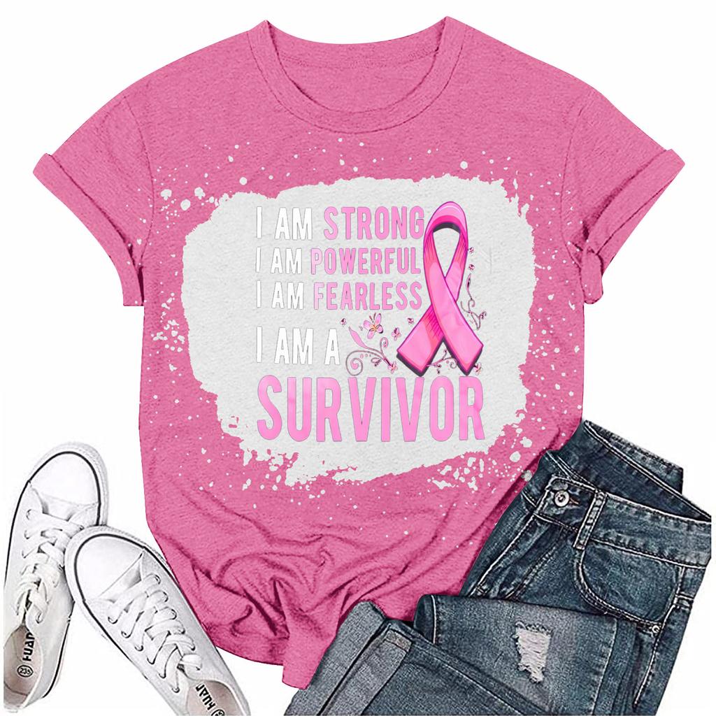 Dame Brystsløyfe Trykt Casual Kort Erm