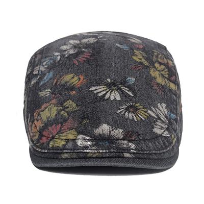 Fashion Denim Berets Hat Men Women Newsboy Caps Washed Distressed Cotton Hats Duckbill Ivy Flat Cap Four Seasons