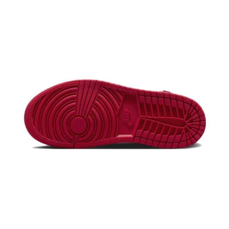 Air Jordan 1 Retro High OG PS Satin Bred 2023 Kids Sneakers Black University-Red White FD5304-061