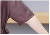 Plus Size Casual Summer Two-Piece Set for Middle-Aged and Elderly: Loose Short Sleeve & Slimming Design
