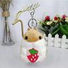 Adorable Creative Hamster Plush Keychain Toy For Cute Animal Lovers 11cm