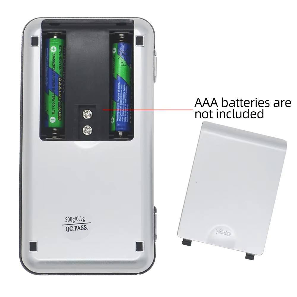 100g/200g/500g x 0.01g Mini Electronic Digital Balance LCD Display Jewelry Diamond Weight Scale with Backlight Pocket Scale