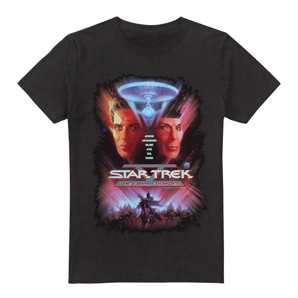 Star Trek The Final Frontier(Movie) T-Shirt S-5XL, Black M