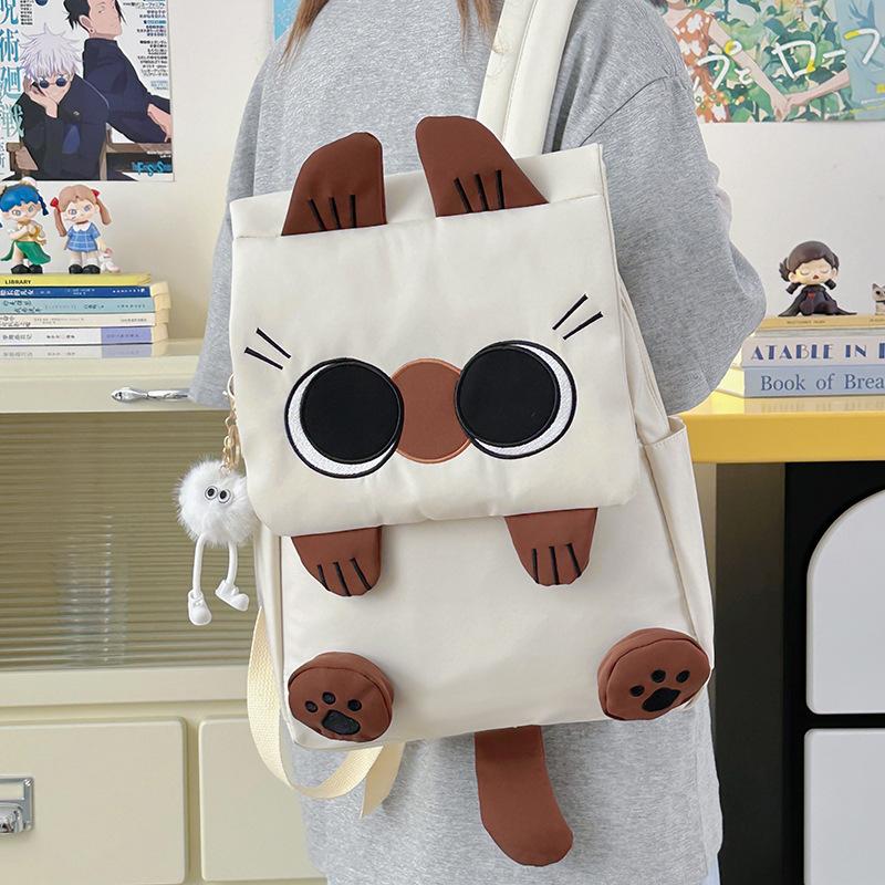 Schoolbag Cute Cartoon Schoolbag Female College Student Ins Wind Japanese Sweet Girl Backpack Large Capacity High School Junior High School Backpack