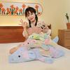 Adorable Colorful Plush Dragon Pillow Toy For Girls Perfect Birthday Gift