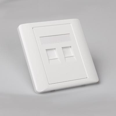 Ethernet Outlet Computer Network Faceplate Wall Socket Plate Panel