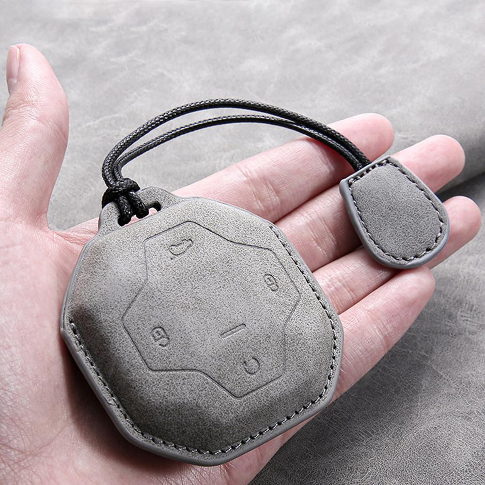 4 Buttons Car Remote Control Key Case Suede Leather Key Protect Cover Shell Accessories For Chery Jetour T2 Traveler 2025 2025