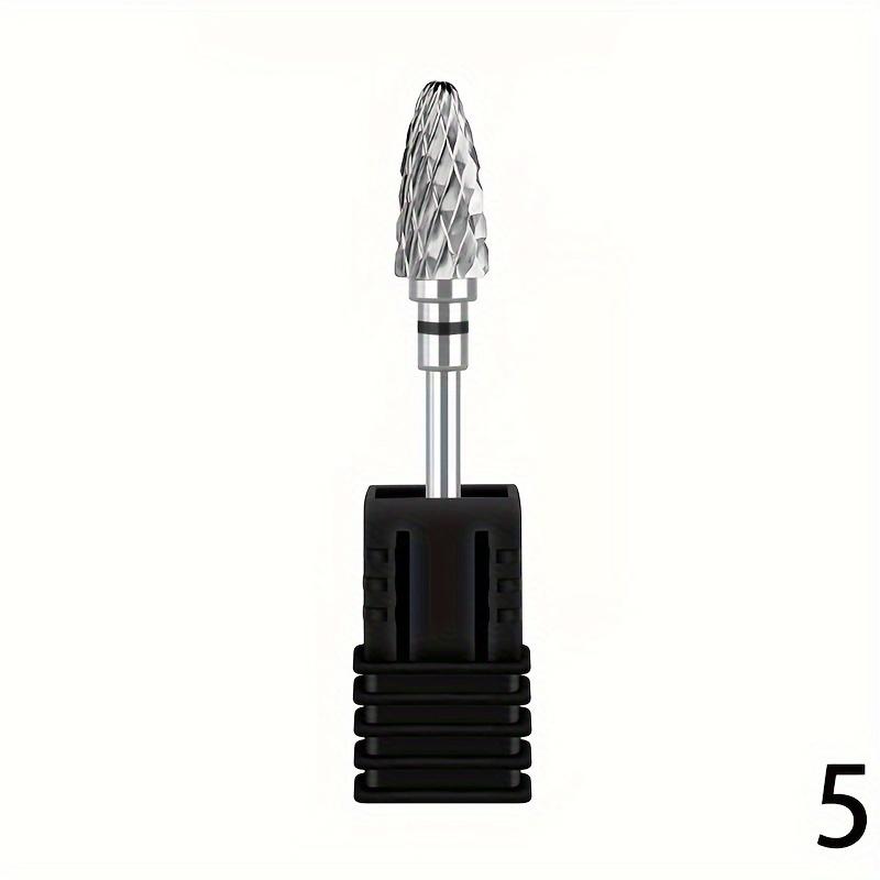 1 Pc Tungsten Carbid Nail Drill Bits Electric Manicure Drill Accessory Milling Cutters for Nail Gel Polish Remover Nail Tools