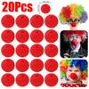 1-10 SZTUK 50mm Czerwony Gąbczasty Nos Klovna Kula Impreza Halloweenowa Clown Cyrk Magiczny Rekwizyt Komiksowy Cosplay Kostium Makijaż Dzieci Dorośli