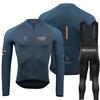 2026 Autumn Breathable Suit Cycling Suit Spring Summer Autumn Competitive Cycling Suit Men's Long Sleeve Top Cycling Pants Road Bike Quick Drying