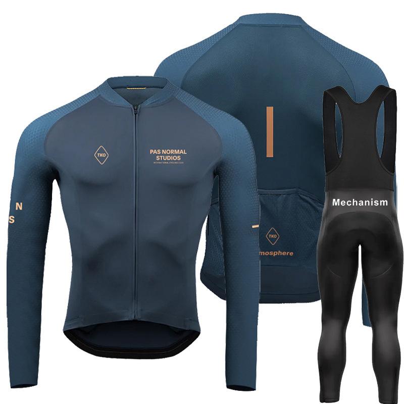 

2026 Autumn Breathable Suit Cycling Suit Spring and Autumn Cycling Suit Thin Long Sleeve Road Bike Cycling Suit Top Quick Drying Sweating Breathable S