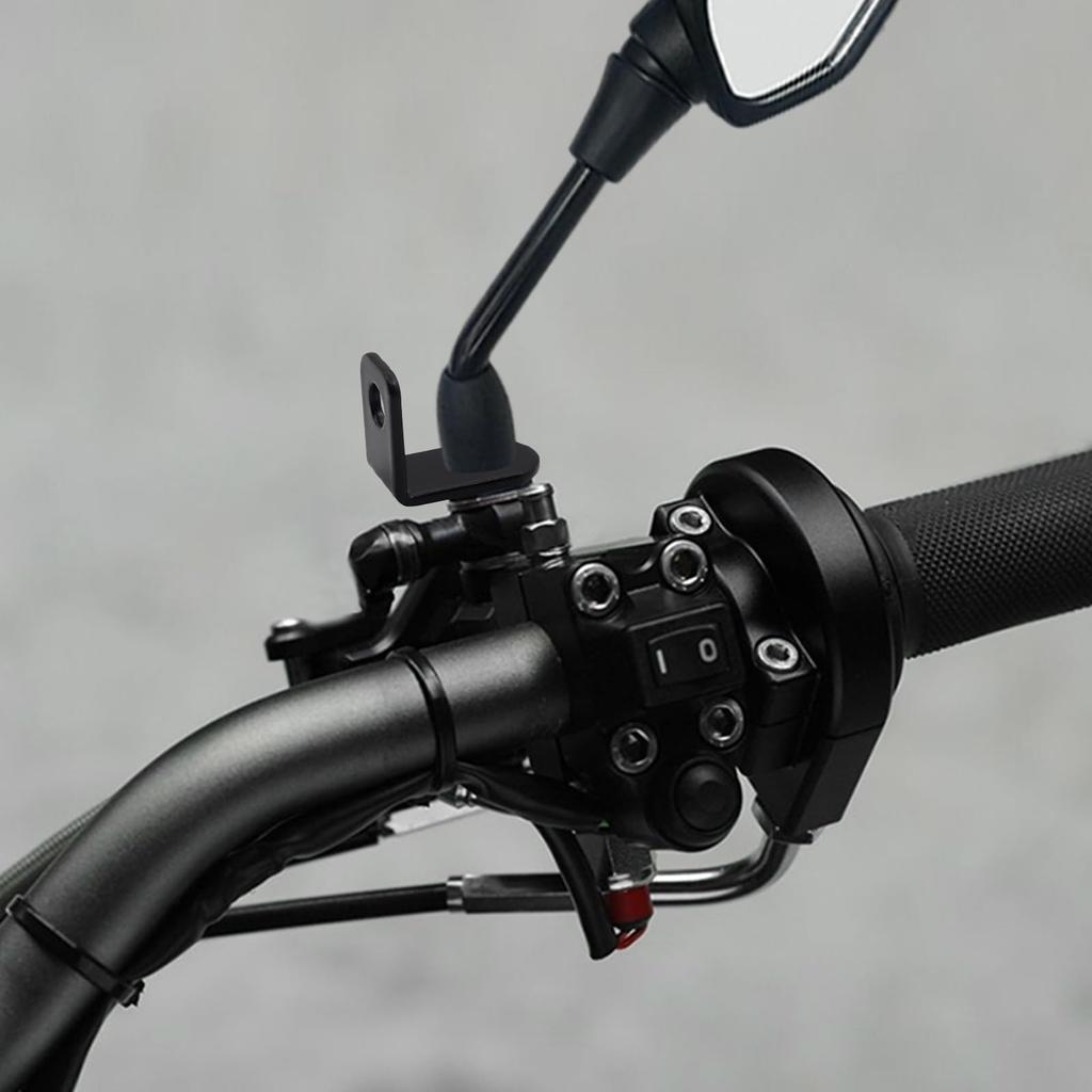 Suport Lampă de Ceață Biqing, Universal pentru Motociclete, Motocicletă în Formă de L cu Unghi Reglabil, Semnalizator în Formă de L