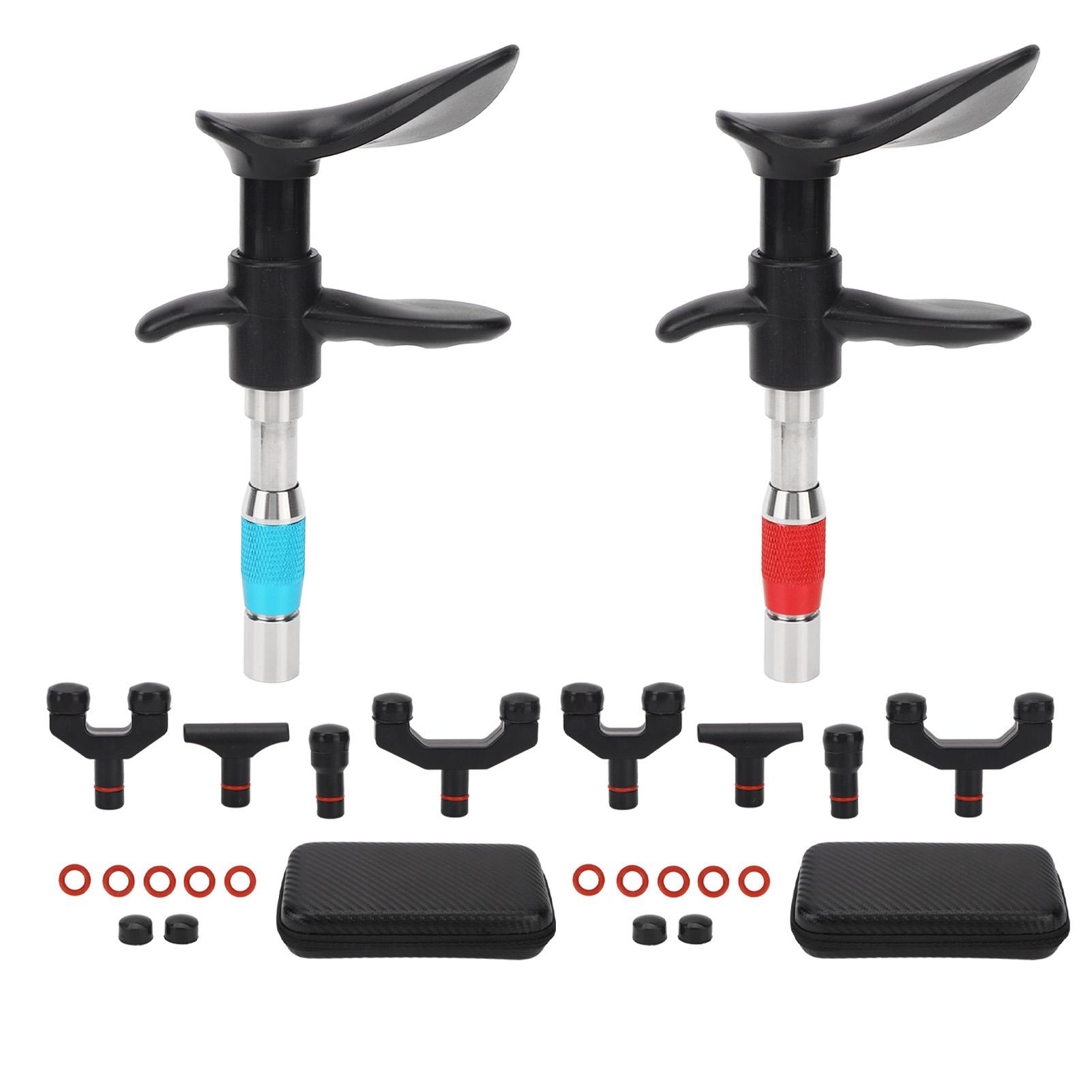 

Инструмент для регулировки хиропрактики, 10 передач, 4 головки, массажный инструмент для коррекции хиропрактики