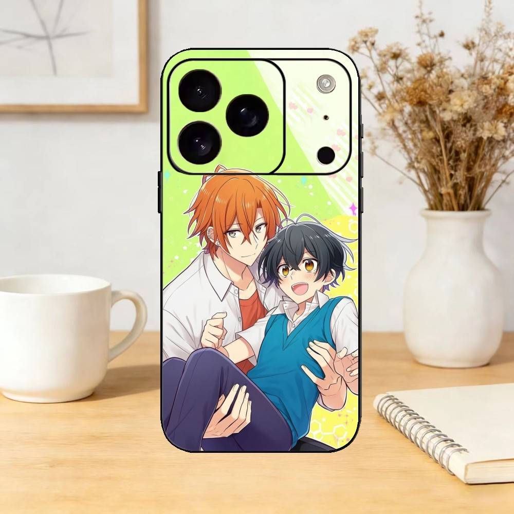 Sasaki To Miyano BL Phone Case Silicone Black Soft For IPhone 17,16,15,14,13,12,11,SE,Plus Pro Max