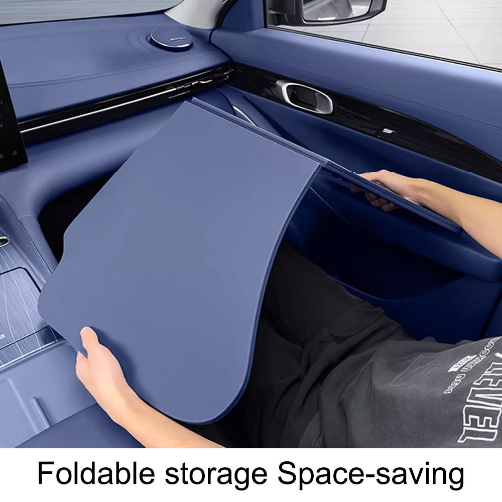 For Geely Galaxy E5 eMas 7 Car Foldable Table Board Vehicle Mounted Desk Storage Organization Interior Office Accessories