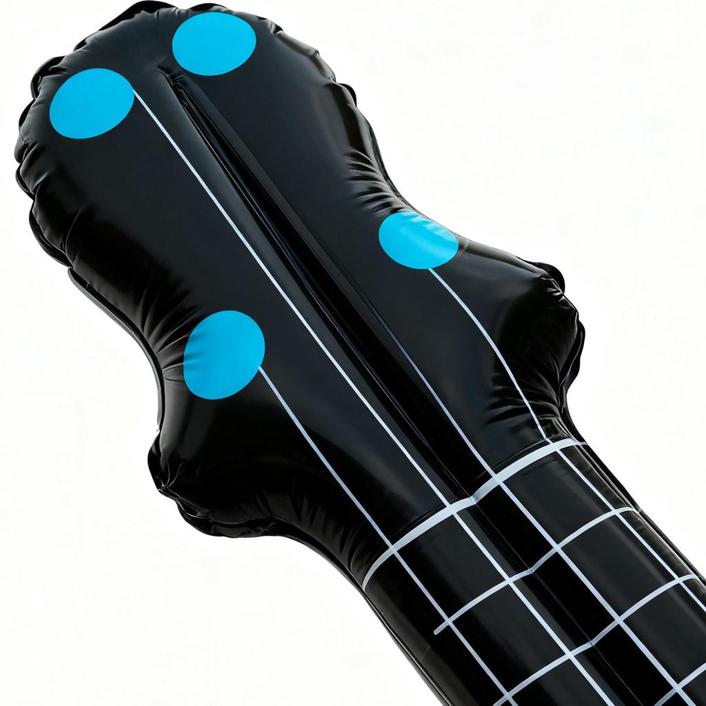 Blow Up Instruments Banjo Stage Accessories Inflatable Banjo Decoration For Outdoor Beach Birthday Celebrations Backyard