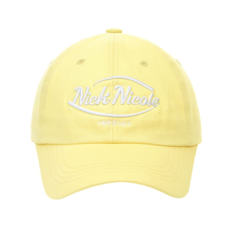 

NICK&NICOLE NICOLE ORIGINALS LOGO BALL cap_LEMON FREE