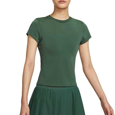 Court Advantage Solid Kurzarm Tennisoberteil Damen Tops HQ2995-323