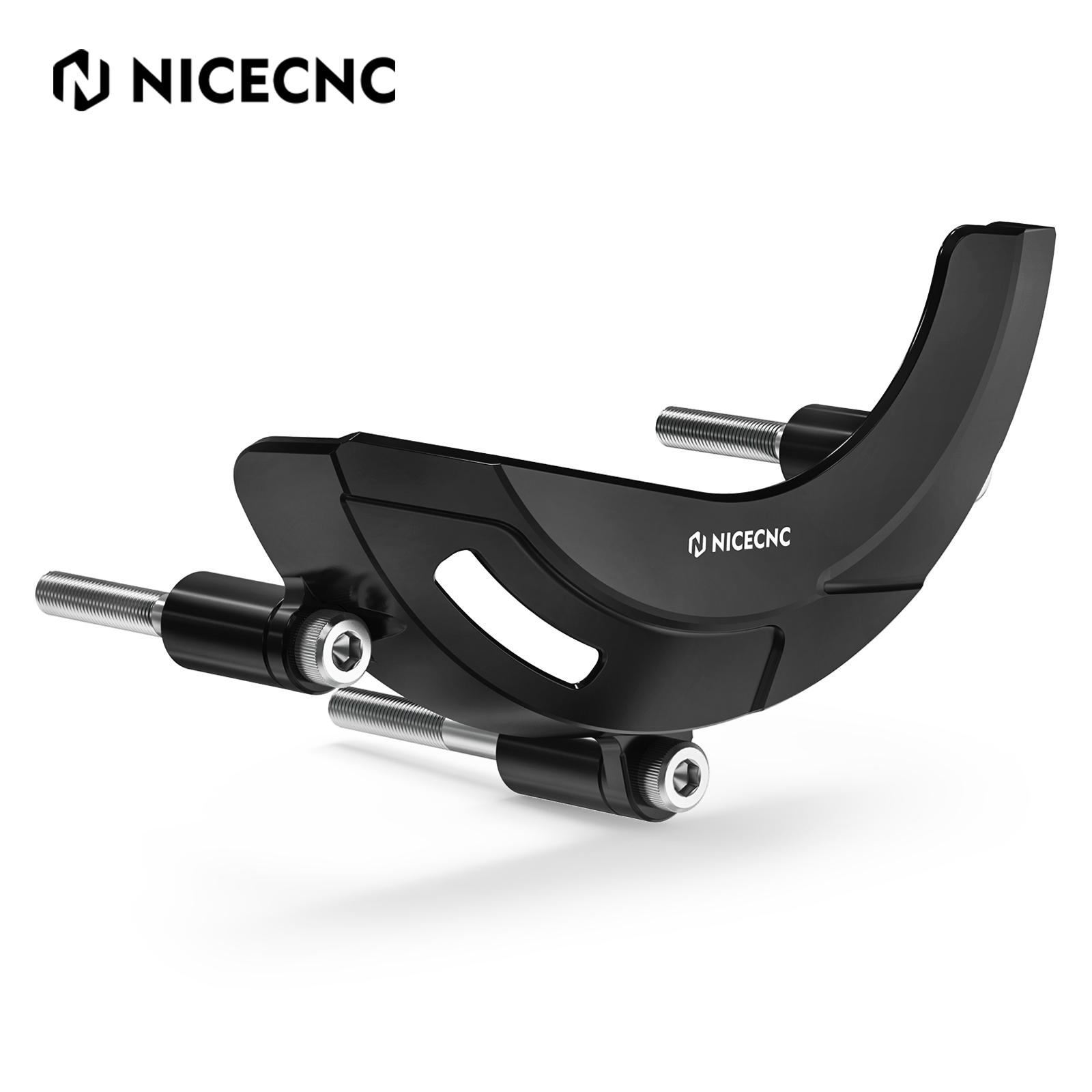 

NICECNC For Suzuki DRZ400S DRZ 400 S 2000-2024 DRZ400SM DRZ 400 SM 2005-2024 Motorcycle Engine Clutch Guard Ignition Cover чёрный